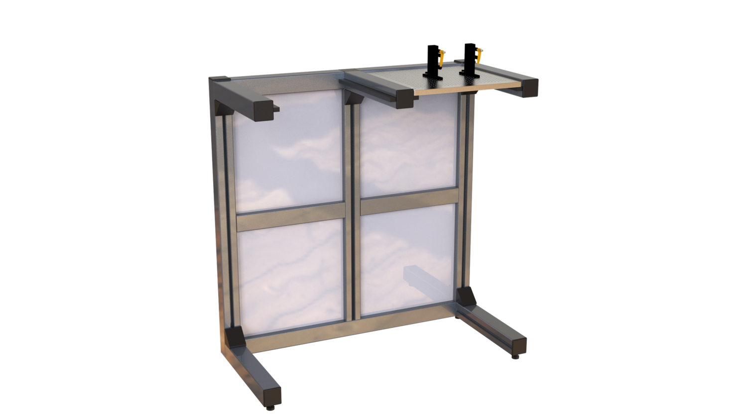 Fixture Plate Rack 2 Slots for 300 x 300 Plate