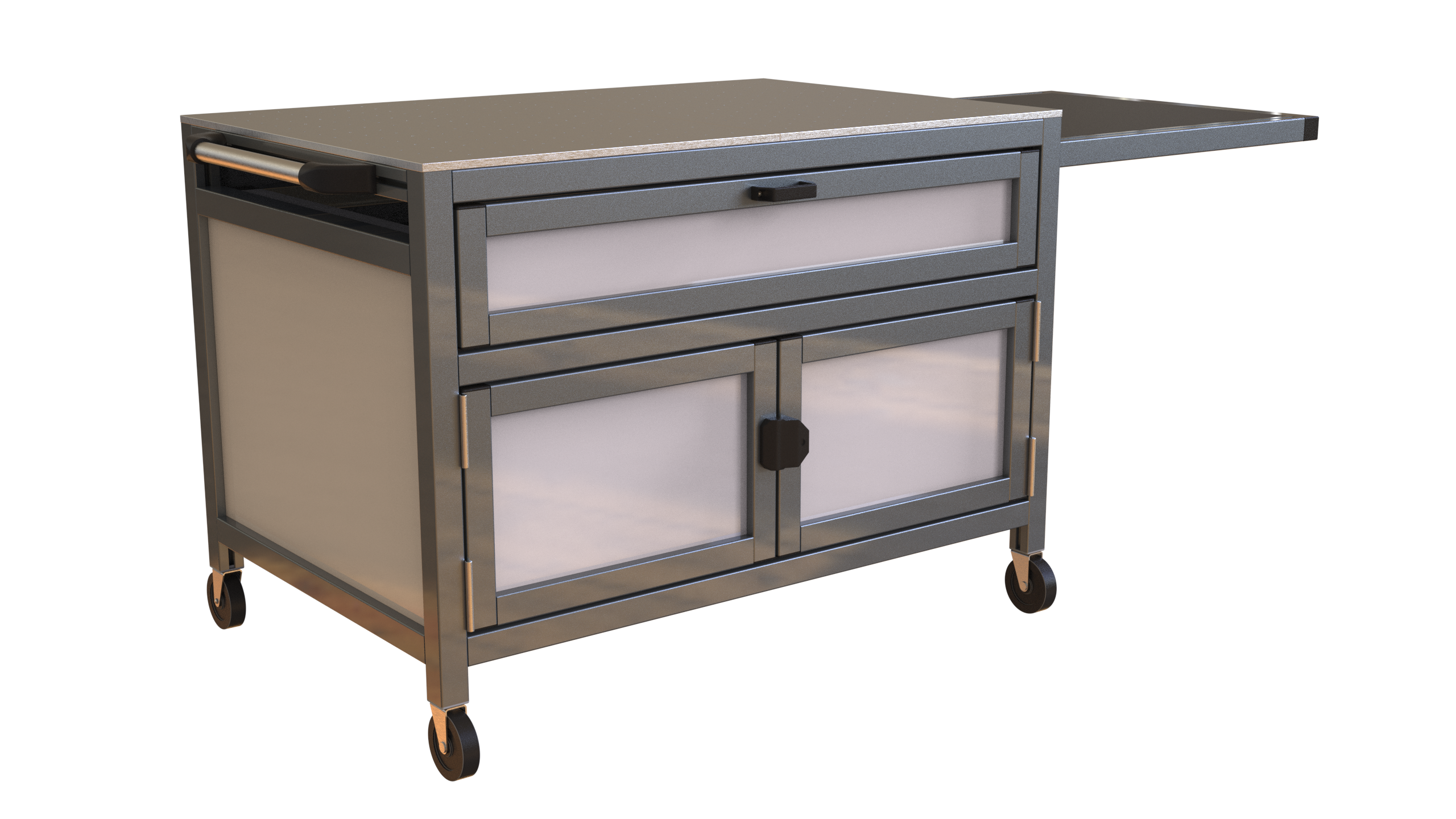 Metrology Trolley Rolling Pro Large