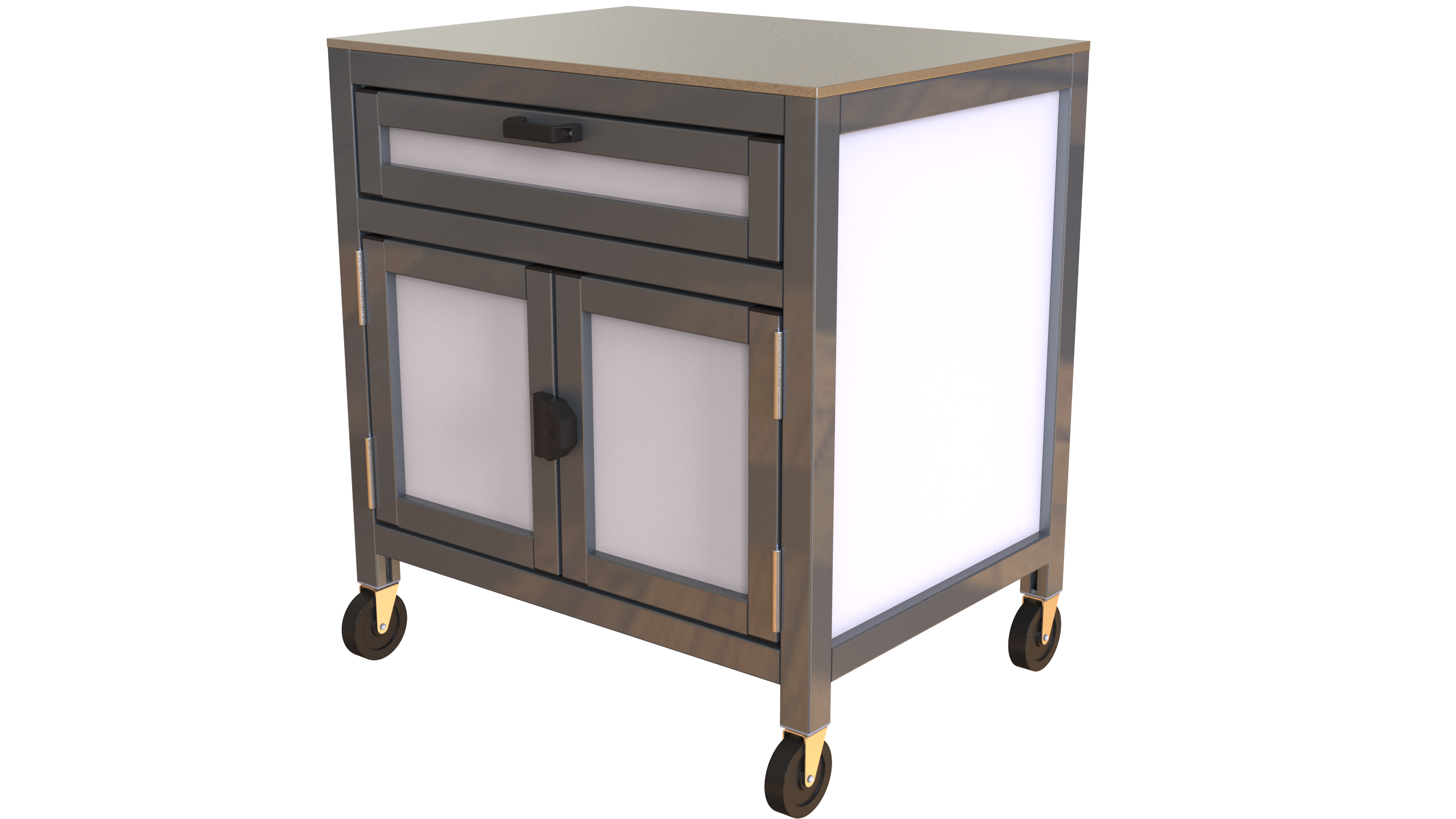 Metrology Trolley Rolling Premium Small view 2