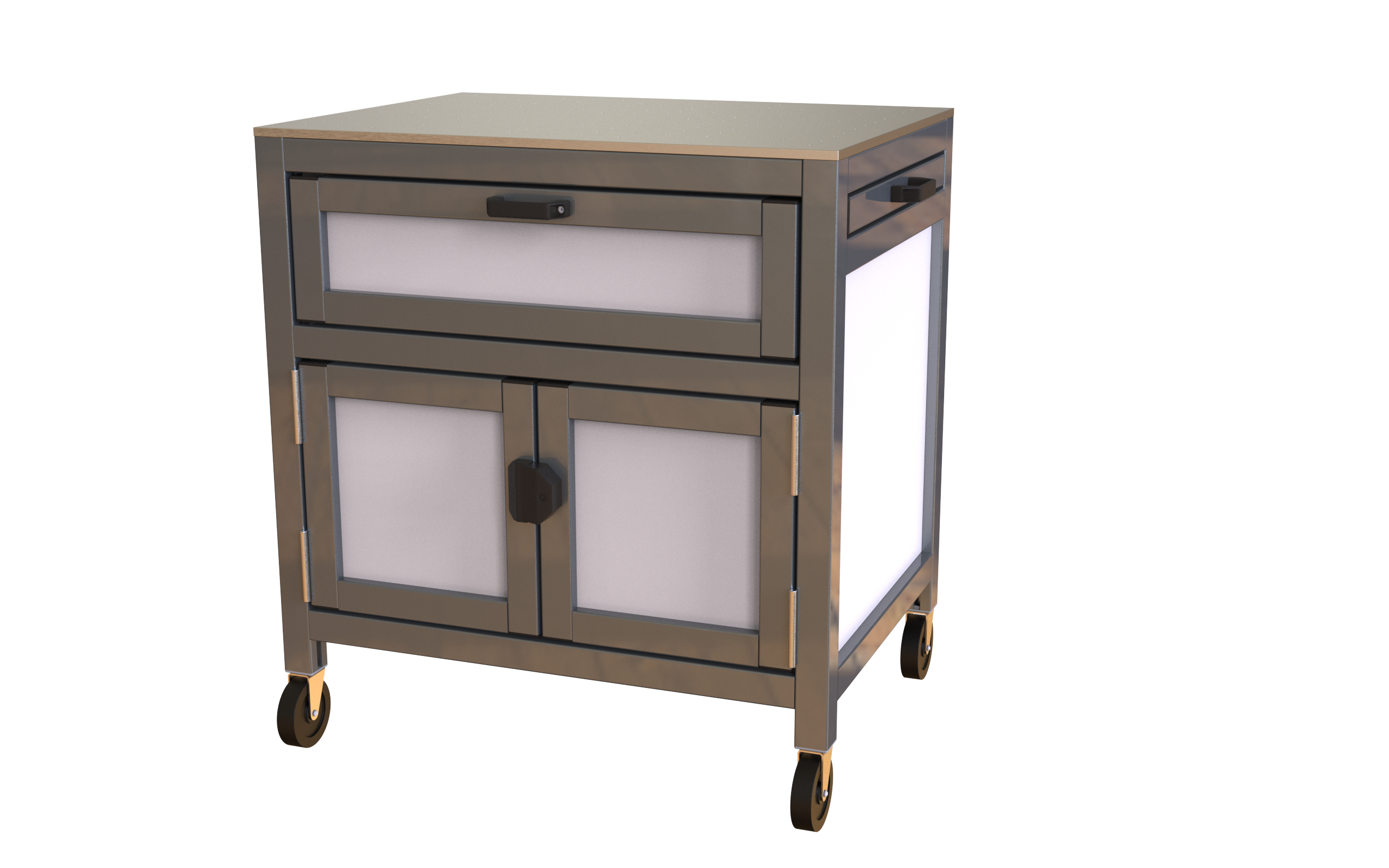 Metrology Trolley Rolling Pro Small